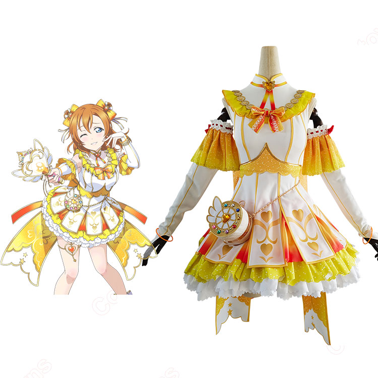 ラブライブ 穂乃果 スイーツ編 コスプレ衣装 スクフェス 高坂穂乃果 コスプレ衣装 『ラブライブ！ スクール