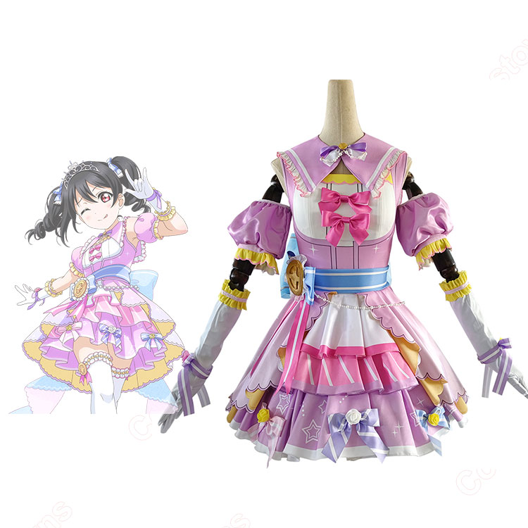ラブライブ!スクフェス カウントダウンライブ編 新年最初の約束 矢澤にこ コスプレ衣装-1