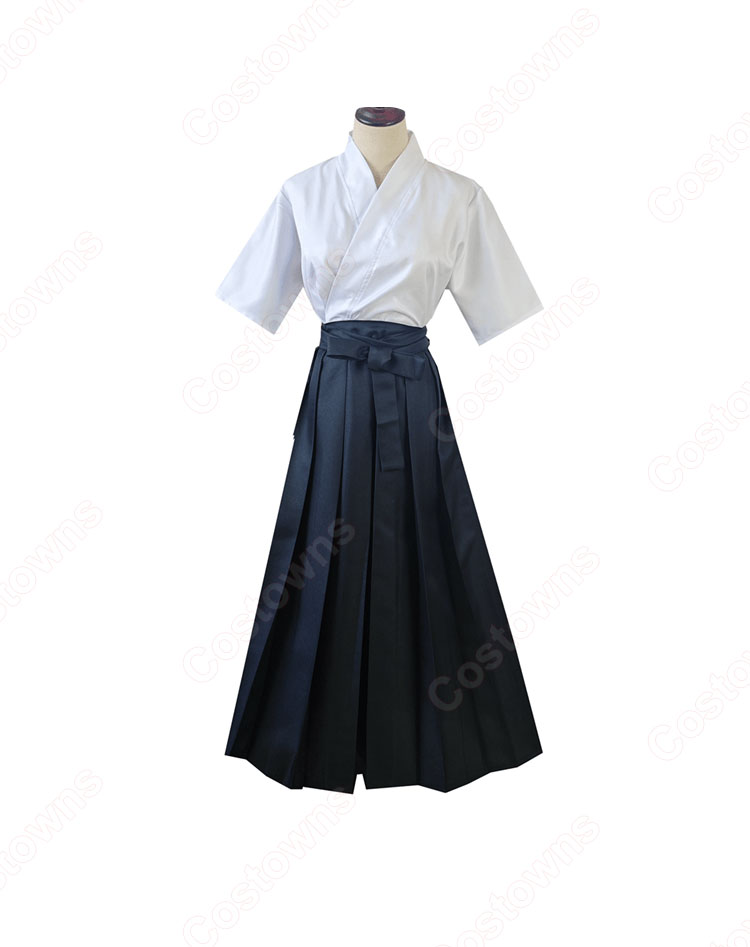 ツルネ ―風舞高校弓道部― 藤原愁 弓道着 コスプレ衣装-2