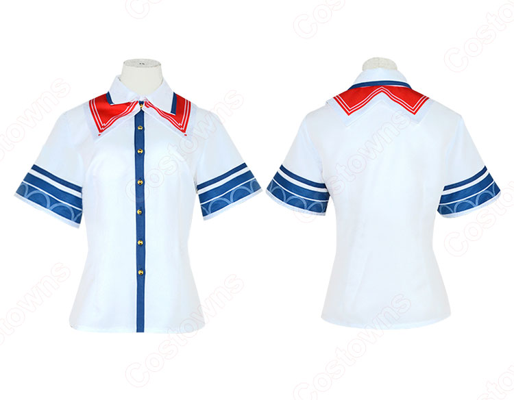 hololive ホロライブ 赤井はあと 通常衣装 コスプレ衣装-5