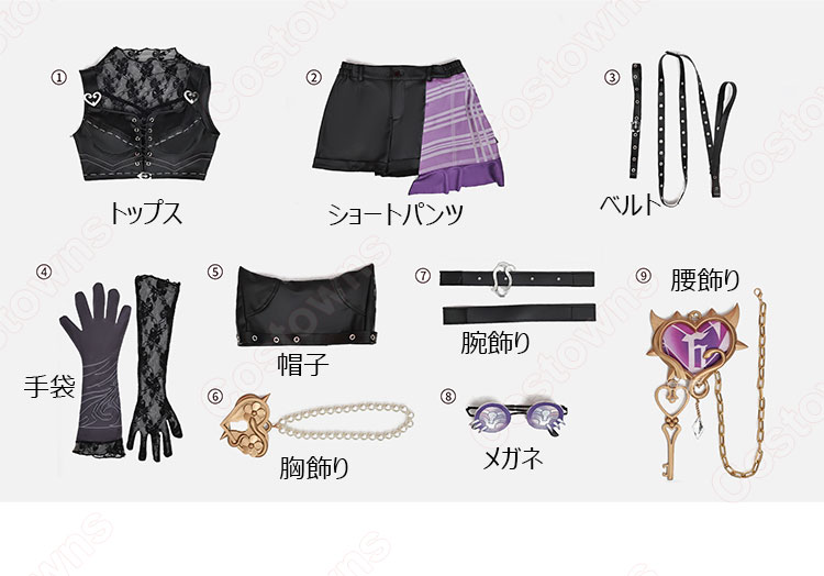 IdentityV 第五人格 トゥルース&リーズニング 機械技師(トレイシー・レズニック) 鍵芯 コスプレ衣装-13