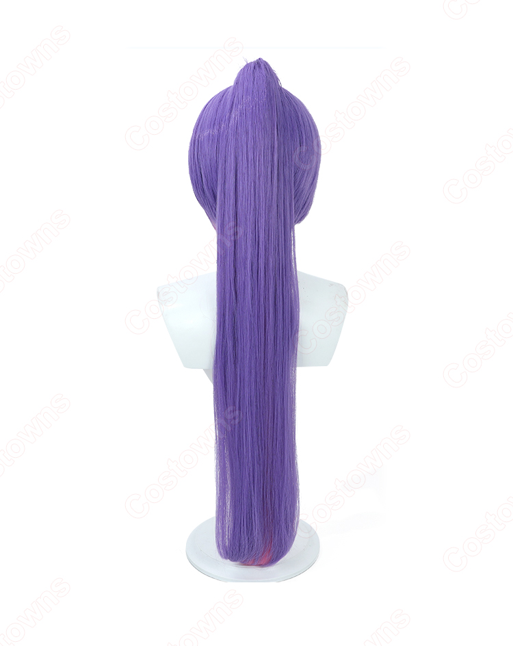 hololive ホロライブ 常闇トワ ポニーテール コスプレウィッグ-5