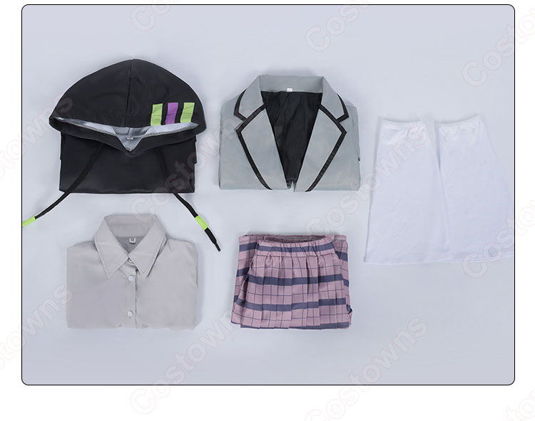 君のことが大大大大大好きな100人の彼女 原賀胡桃 コスプレ衣装-11