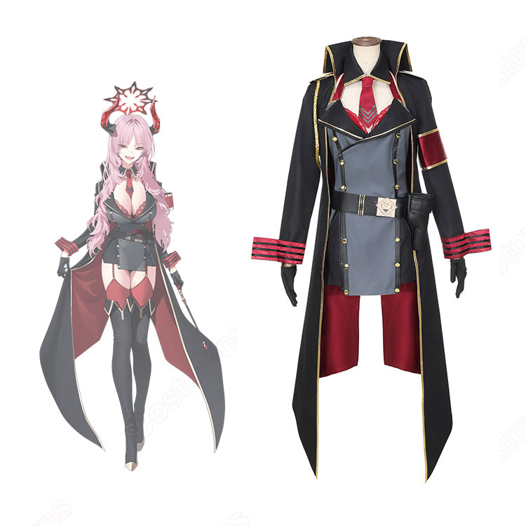 ウィッグ付き　ブルアカ　サツキ　コスプレ　フルセット　角　XL Amazon.co.jp: [YOkima] 実物撮影 ! Blue Archive ブルー