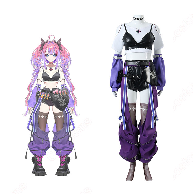 【35％OFF】 hololive ホロライブ 綺々羅々ヴィヴィ コスプレ衣装 - Costowns コスプレ衣装