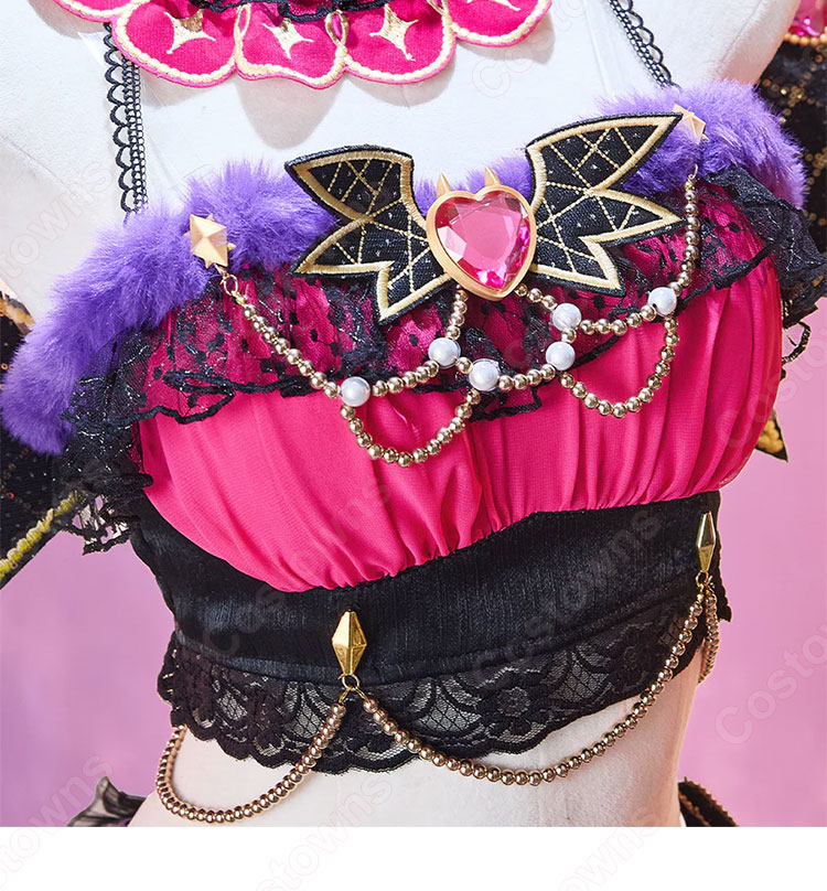 高価値セリー ラブライブ!スクフェス 小悪魔編 堕天使コーディネート 津島 コスチューム