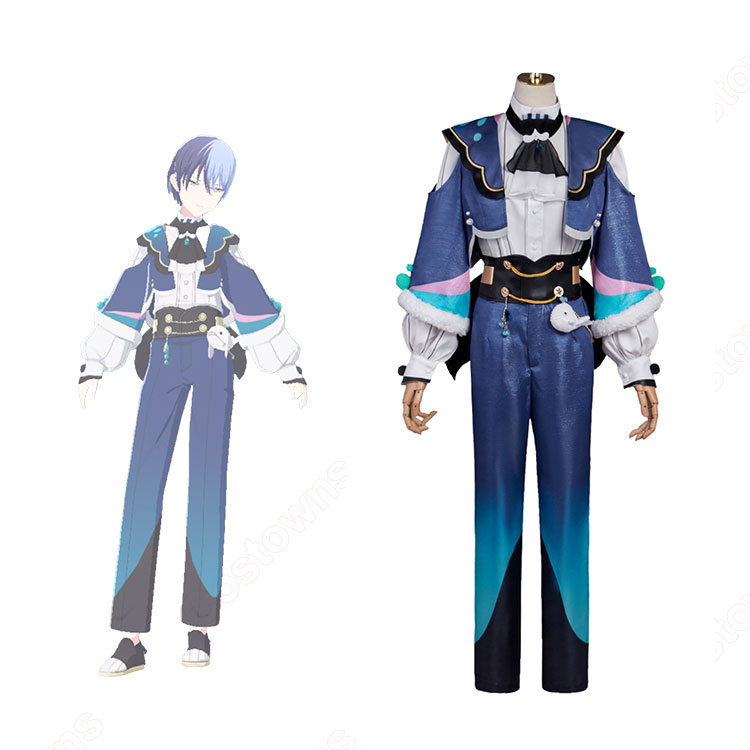 プロジェクトセカイ カラフルステージ! feat. 初音ミク 憧れを共に 青柳冬弥 コスプレ衣装-1