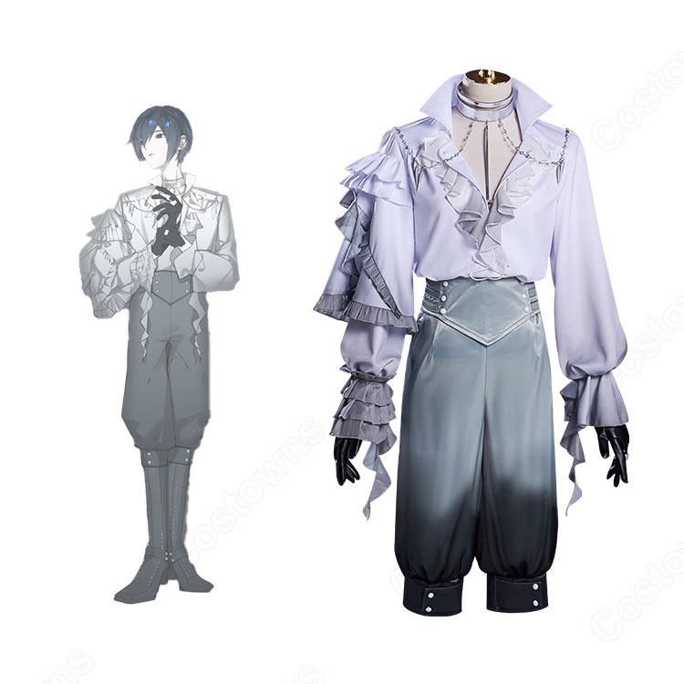 プロジェクトセカイ カラフルステージ! feat. 初音ミク 未来都市であっちこっちチーム KAITO コスプレ衣装-1