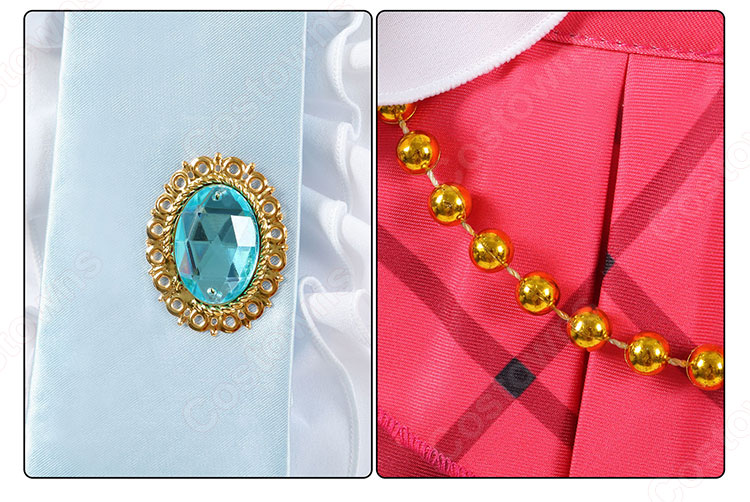 ラブライブ!スクフェス 絢瀬絵里 幸せの実感束/7周年 コスプレ衣装-6