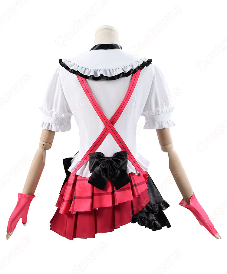 ラブライブ！スクフェス 高坂穂乃果 緊張も吹き飛ぶくらい/7周年 コスプレ衣装-4