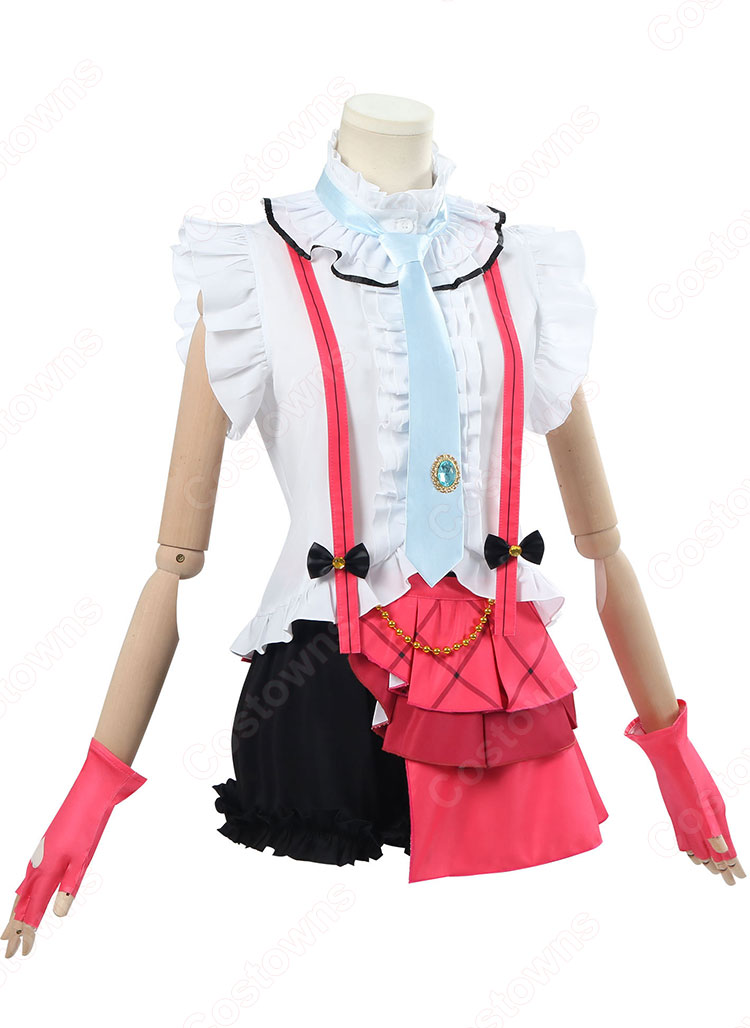 ラブライブ!スクフェス 絢瀬絵里 幸せの実感束/7周年 コスプレ衣装-3