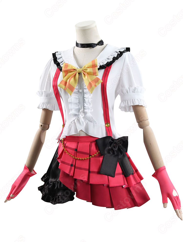 ラブライブ！スクフェス 高坂穂乃果 緊張も吹き飛ぶくらい/7周年 コスプレ衣装-3