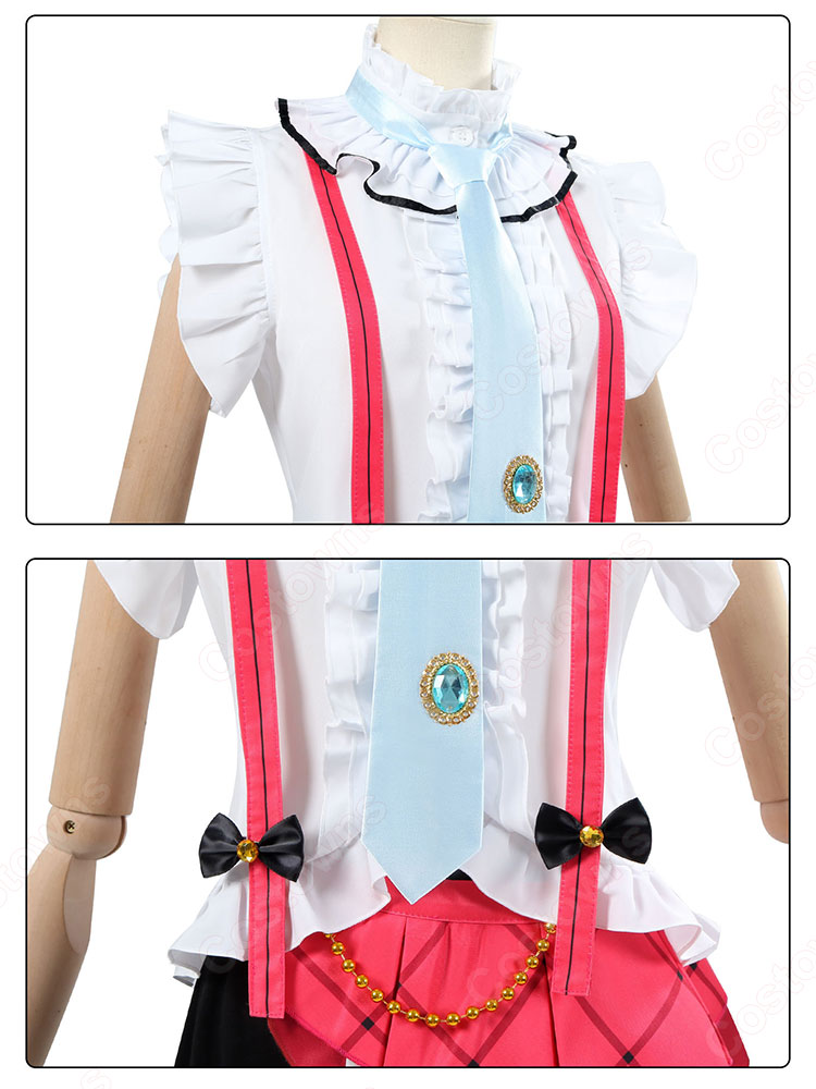 ラブライブ!スクフェス 絢瀬絵里 幸せの実感束/7周年 コスプレ衣装-5