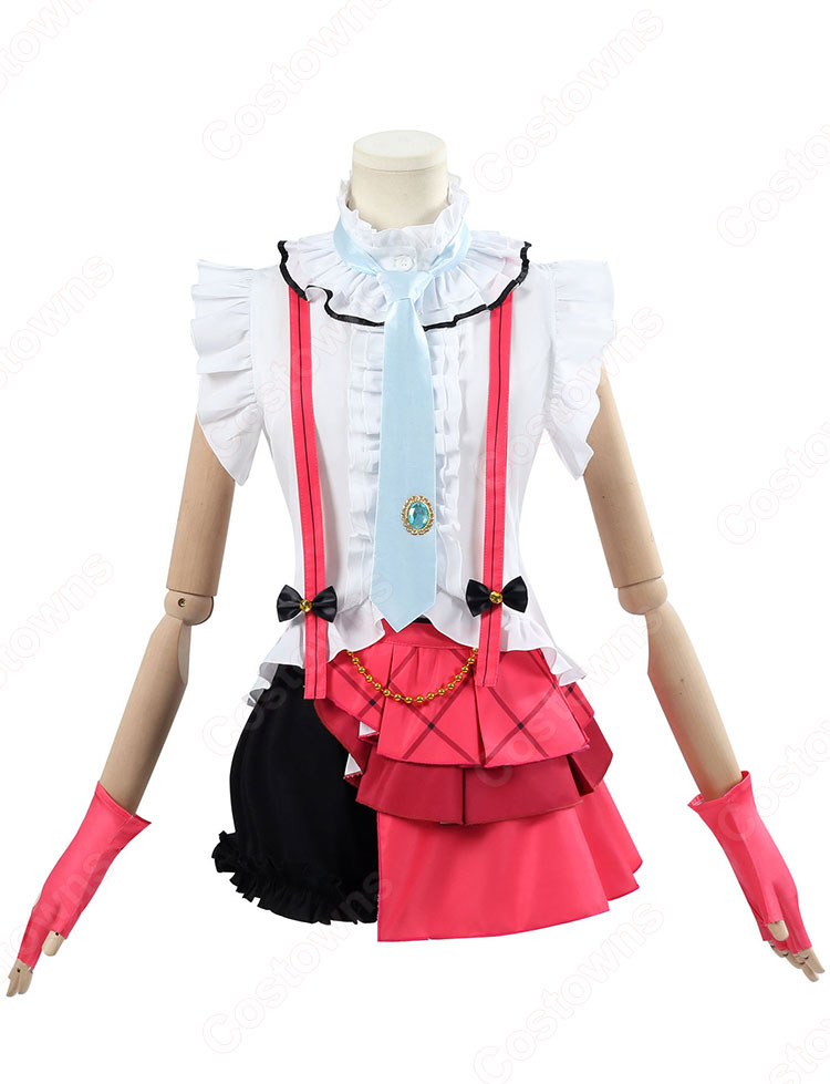 ラブライブ!スクフェス 絢瀬絵里 幸せの実感束/7周年 コスプレ衣装-2