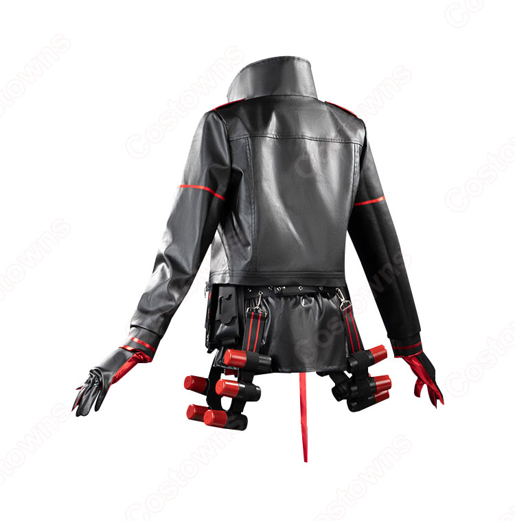 勝利の女神:NIKKE ラピ：レッドフード コスプレ衣装-3