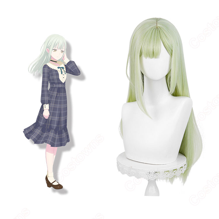 BanG Dream! Ave Mujica 若葉睦 コスプレウィッグ-1