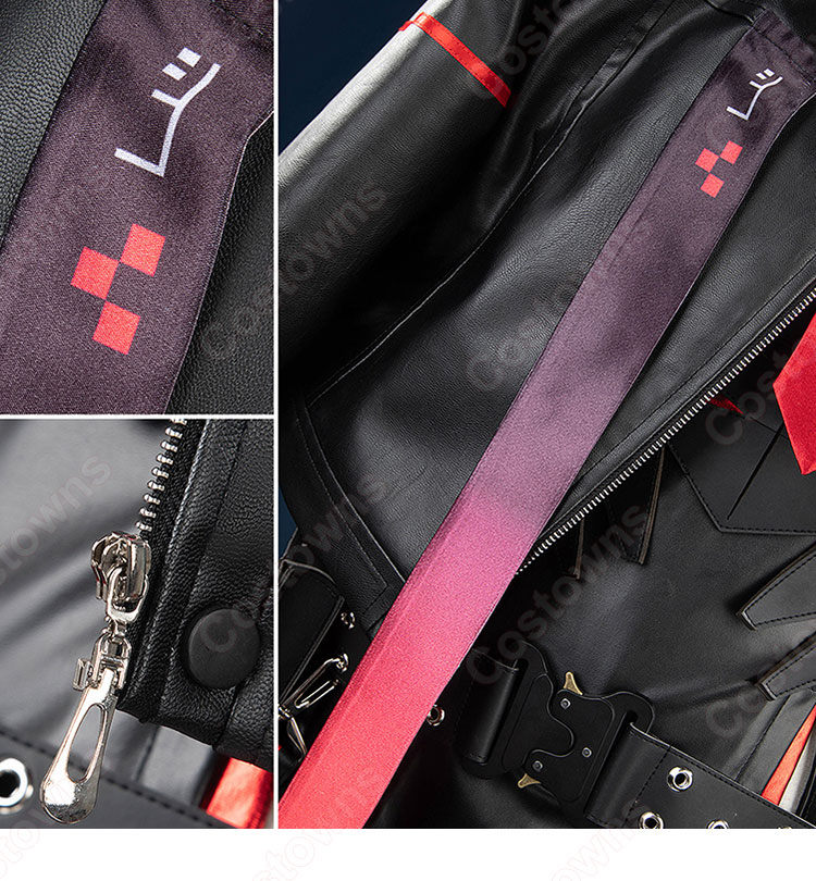 勝利の女神:NIKKE ラピ：レッドフード コスプレ衣装-9