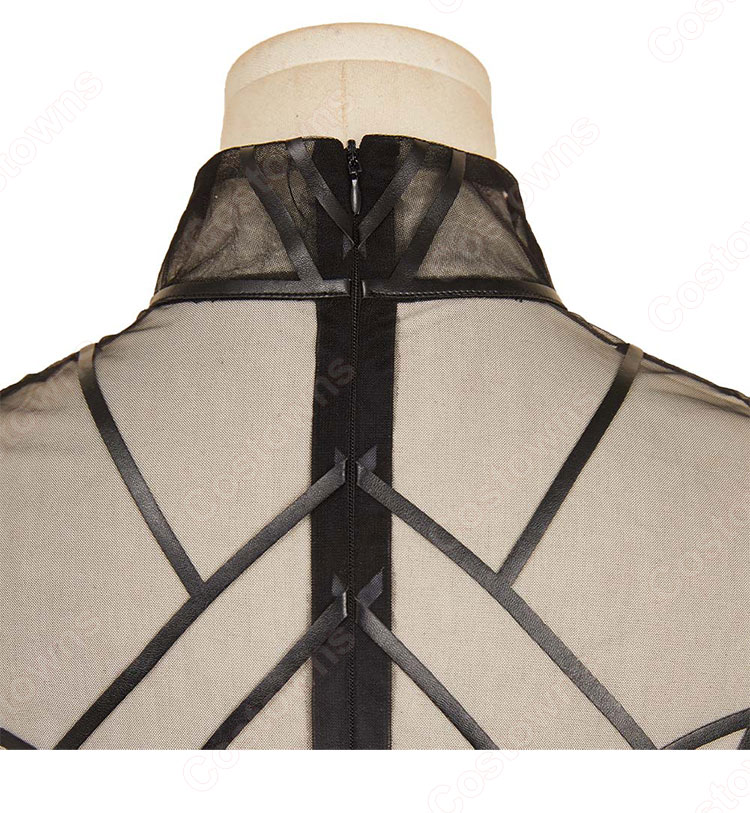 SAKAMOTO DAYS 大佛 コスプレ衣装 黒いドレス-8