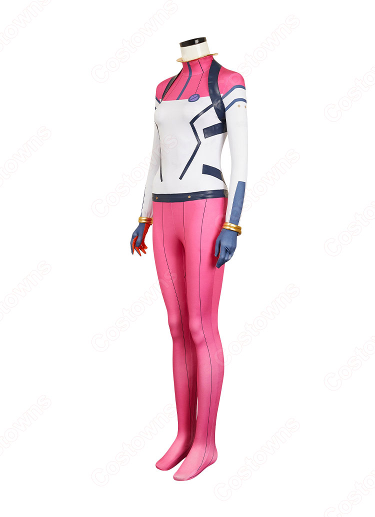 機動戦士Gundam GQuuuuuuX アマテ・ユズリハ パイロットスーツ コスプレ衣装-3