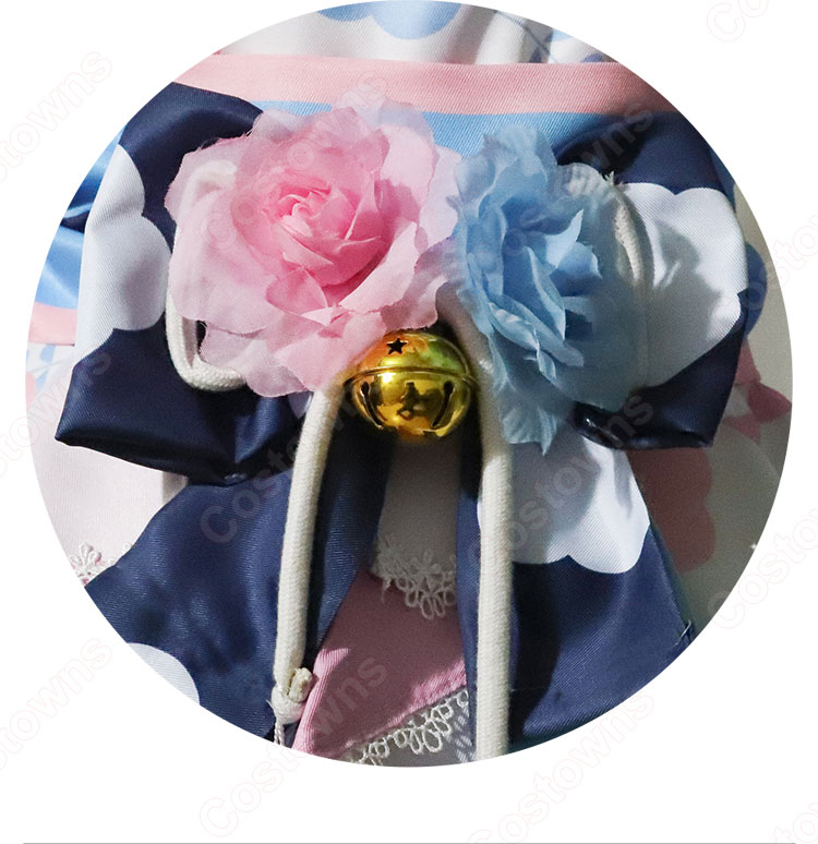 にじさんじ 天宮こころ 新衣装 和服 コスプレ衣装-8