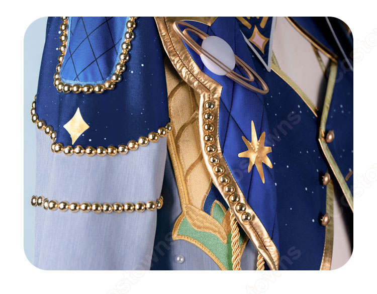 あんさんぶるスターズ!!Music 微睡みの夜 青葉つむぎ コスプレ衣装-5