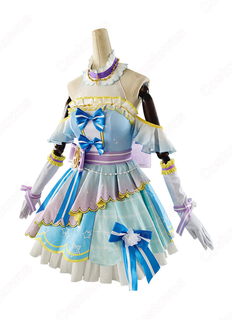 ラブライブ!スクフェス カウントダウンライブ編 カウントダウン♪ 絢瀬絵里 コスプレ衣装-3