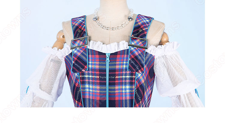 ラブライブ!スーパースター!! 5yncri5e!「Jellyfish」 鬼塚冬毬 コスプレ衣装-5