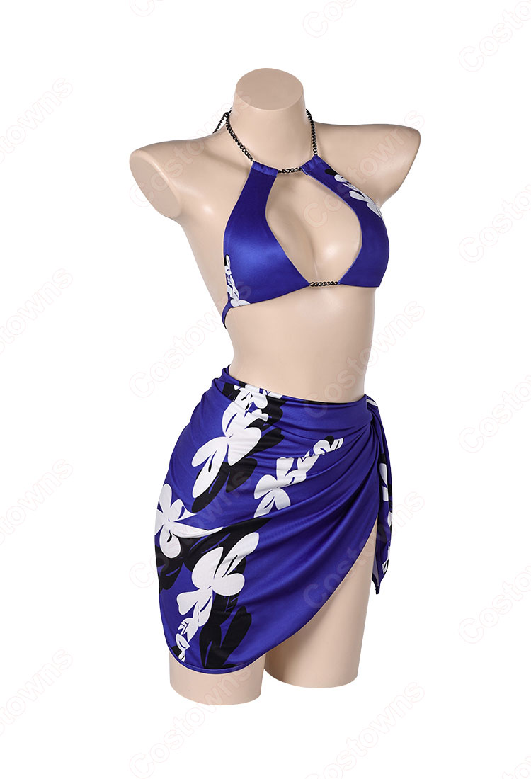 鉄拳8 麗奈 水着 コスプレ衣装-2