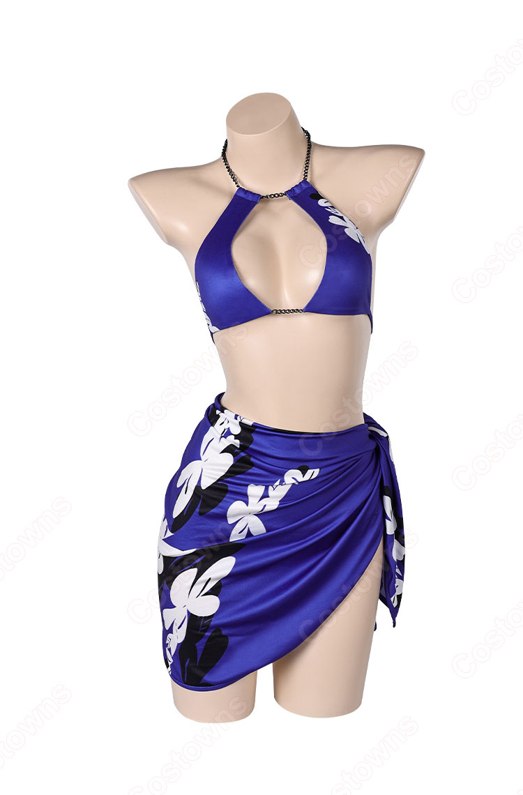 鉄拳8 麗奈 水着 コスプレ衣装-1