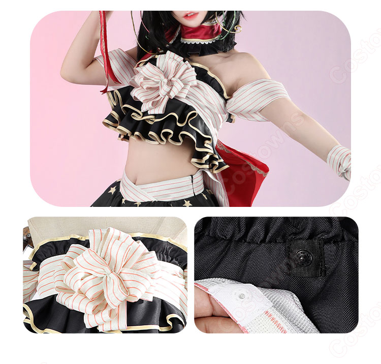 ラブライブ! スクールアイドルフェスティバル 矢澤にこ こころ揺れちゃうよ報酬編 コスプレ衣装-6