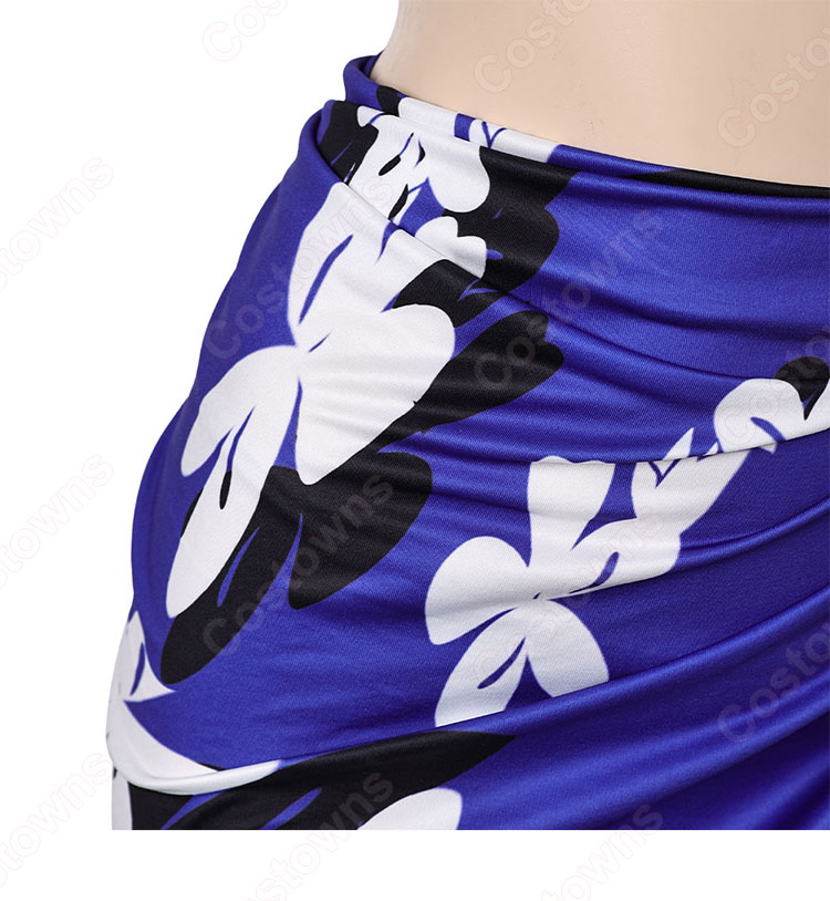 鉄拳8 麗奈 水着 コスプレ衣装-6