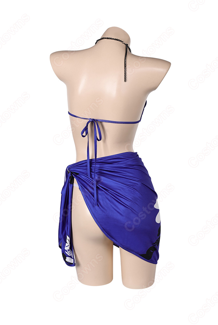 鉄拳8 麗奈 水着 コスプレ衣装-4