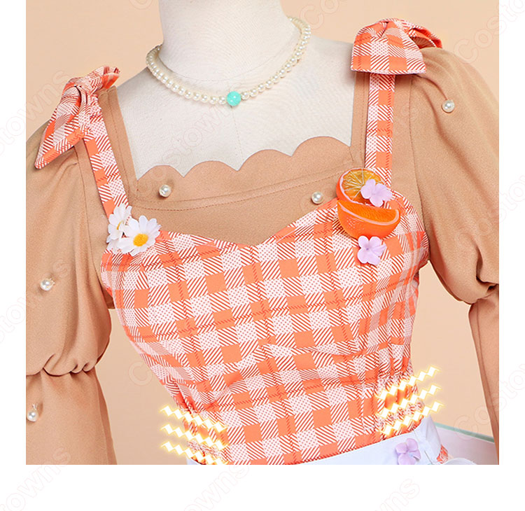 プロジェクトセカイ カラフルステージ! feat. 初音ミク 我らペガサス探検隊!チーム 花里みのり コスプレ衣装-6