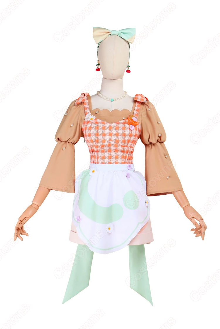 プロジェクトセカイ カラフルステージ! feat. 初音ミク 我らペガサス探検隊!チーム 花里みのり コスプレ衣装-2