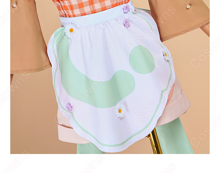 プロジェクトセカイ カラフルステージ! feat. 初音ミク 我らペガサス探検隊!チーム 花里みのり コスプレ衣装-8