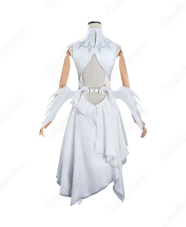 プロジェクトセカイ カラフルステージ！ feat. 初音ミク 思い出を取り戻して 宵崎奏 ブランシュエルドレス コスプレ衣装-4