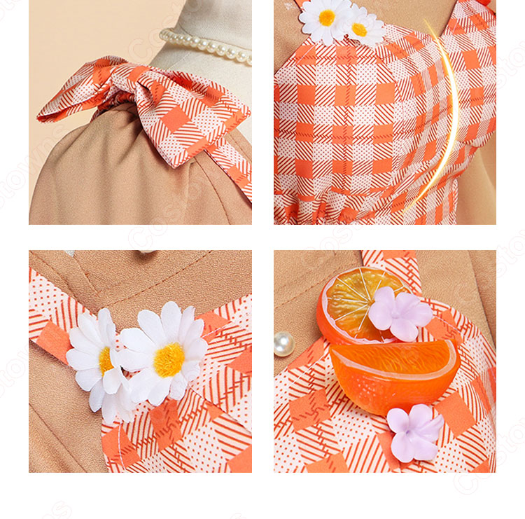 プロジェクトセカイ カラフルステージ! feat. 初音ミク 我らペガサス探検隊!チーム 花里みのり コスプレ衣装-7