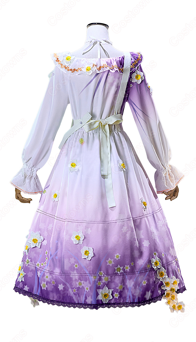 プロジェクトセカイ カラフルステージ! feat. 初音ミク 諦めたくないから 東雲絵名 コスプレ衣装 ナーシサス・ペインタードレス-4