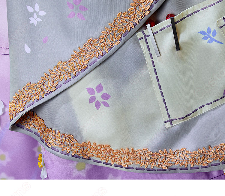 プロジェクトセカイ カラフルステージ! feat. 初音ミク 諦めたくないから 東雲絵名 コスプレ衣装 ナーシサス・ペインタードレス-8