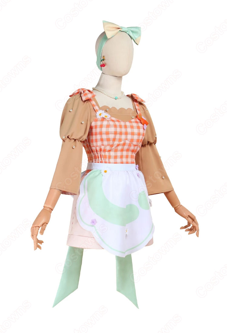 プロジェクトセカイ カラフルステージ! feat. 初音ミク 我らペガサス探検隊!チーム 花里みのり コスプレ衣装-3