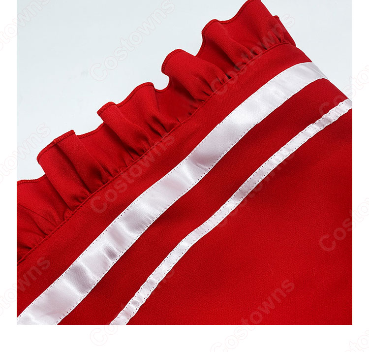 アイカツ! Girly RED アニメイトフェア 星宮いちご コスプレ衣装-8