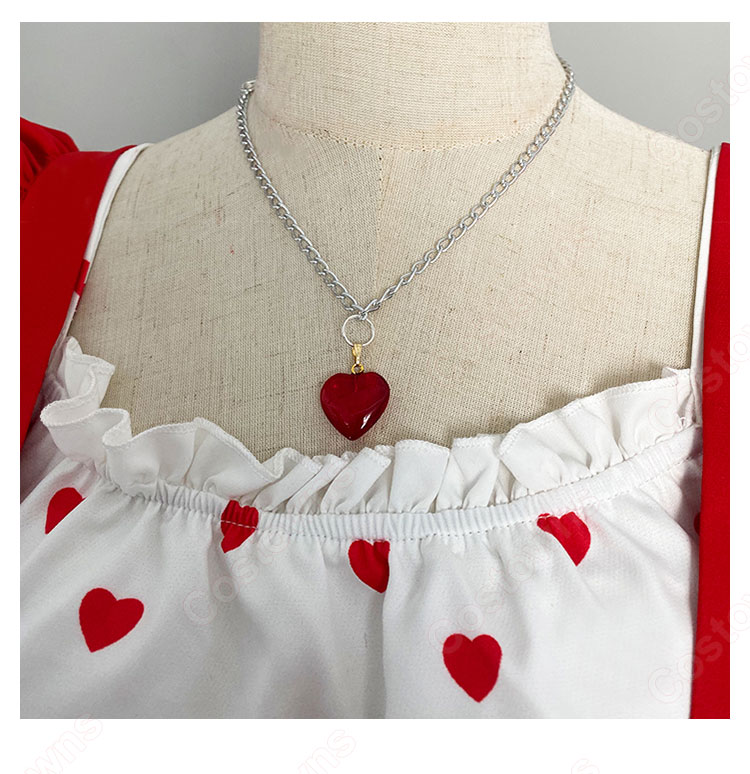 アイカツ! Girly RED アニメイトフェア 星宮いちご コスプレ衣装-6