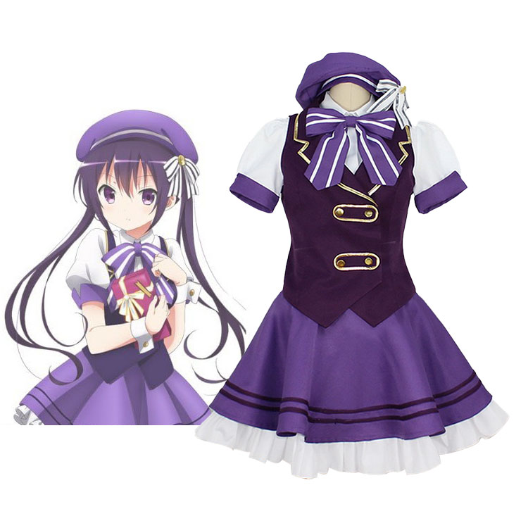 ご注文はうさぎですか？ 天々座理世 リゼ メイド服 コスプレ衣装-1