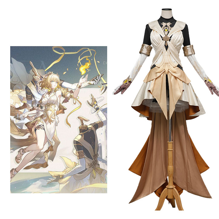 崩壊:スターレイル 黄金裔 アグライア コスプレ衣装 - Costowns 崩壊:スターレイル 黄金裔 アグライア コスプレ衣装 - Costowns