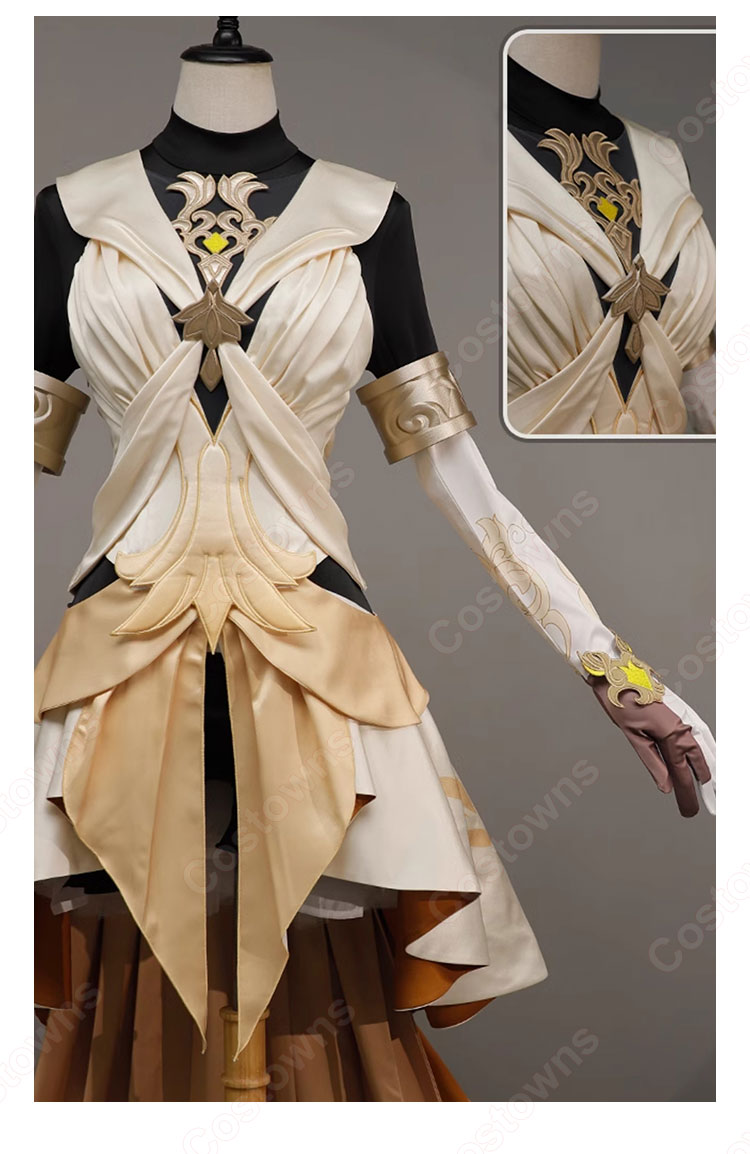 崩壊：スターレイル 黄金裔 アグライア コスプレ衣装 - Costowns