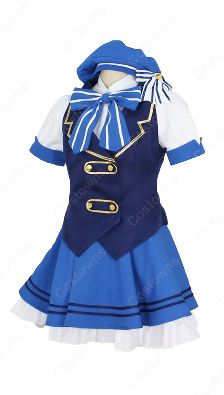 ご注文はうさぎですか? 香風智乃 チノ メイド服 コスプレ衣装-4