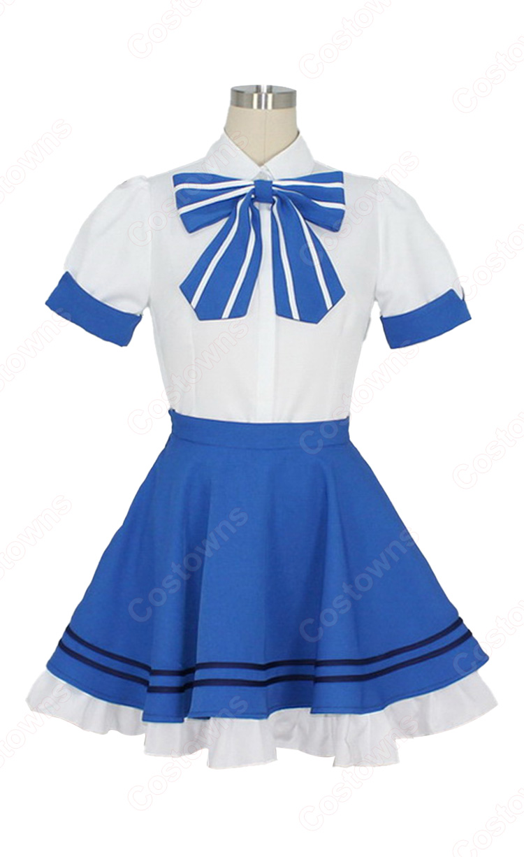 ご注文はうさぎですか? 香風智乃 チノ メイド服 コスプレ衣装-6