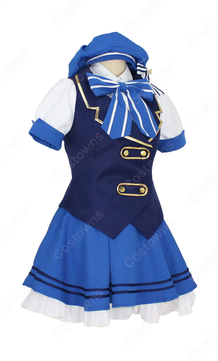 ご注文はうさぎですか? 香風智乃 チノ メイド服 コスプレ衣装-3