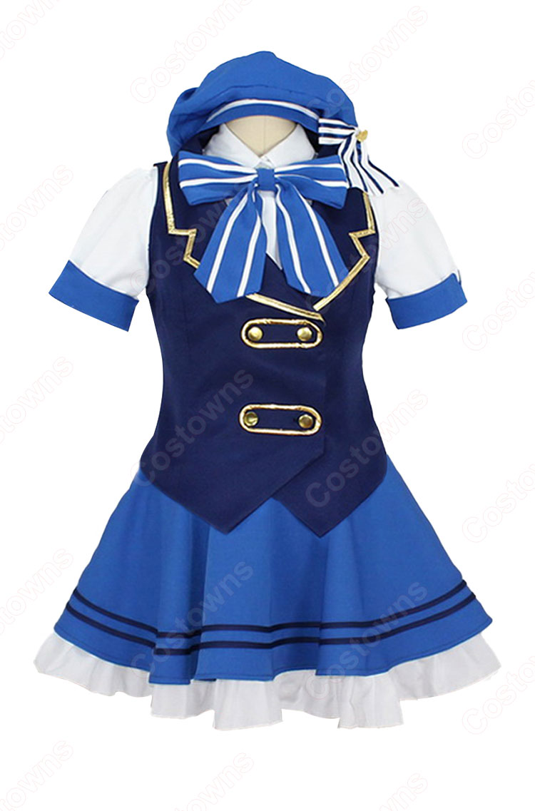 ご注文はうさぎですか? 香風智乃 チノ メイド服 コスプレ衣装-2