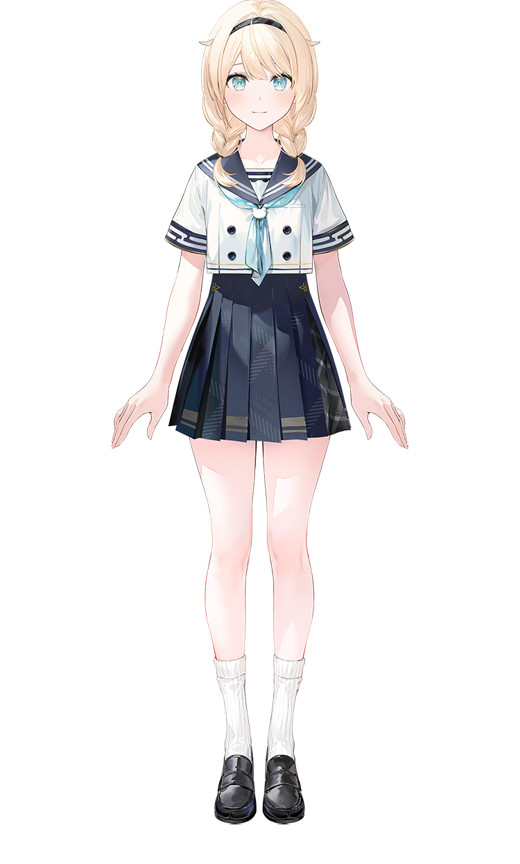 hololive（ホロライブ） 風真いろは コスプレ衣装 セーラー服